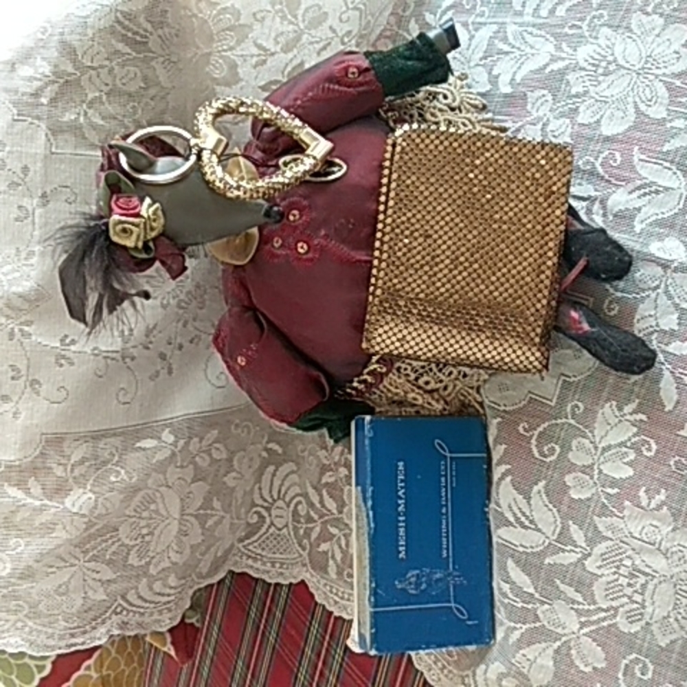 Whiting and Davis Wallet & Key Ring
